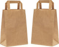 Einkaufstasche: 50stk, 18 × 23 × 8, 5 cm, braun