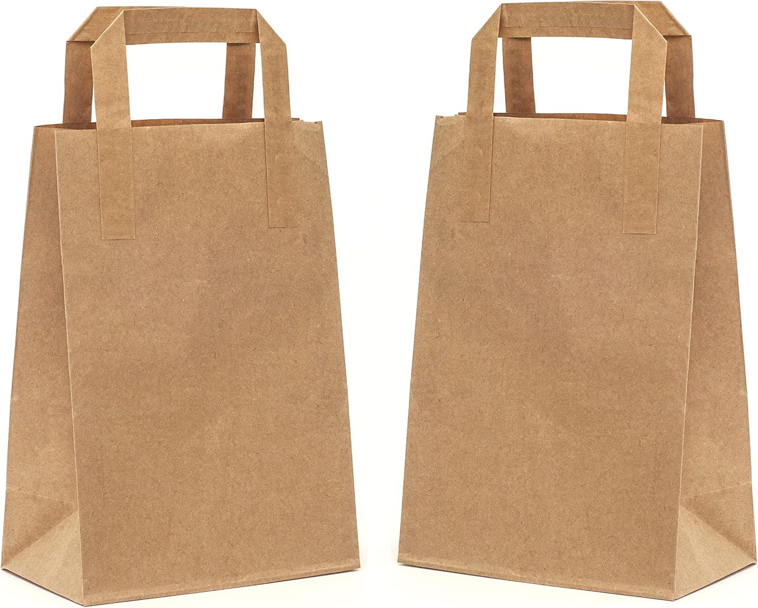 Einkaufstasche: 50stk, 18 × 23 × 8, 5 cm, braun