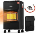 HOMELUX 4200W Infrarot-Gasheizer für Innenräume mit Keramikbrenner, inkl. Schlauch und Druckminderer, geeignet für Butan/Propangas bis 15kg