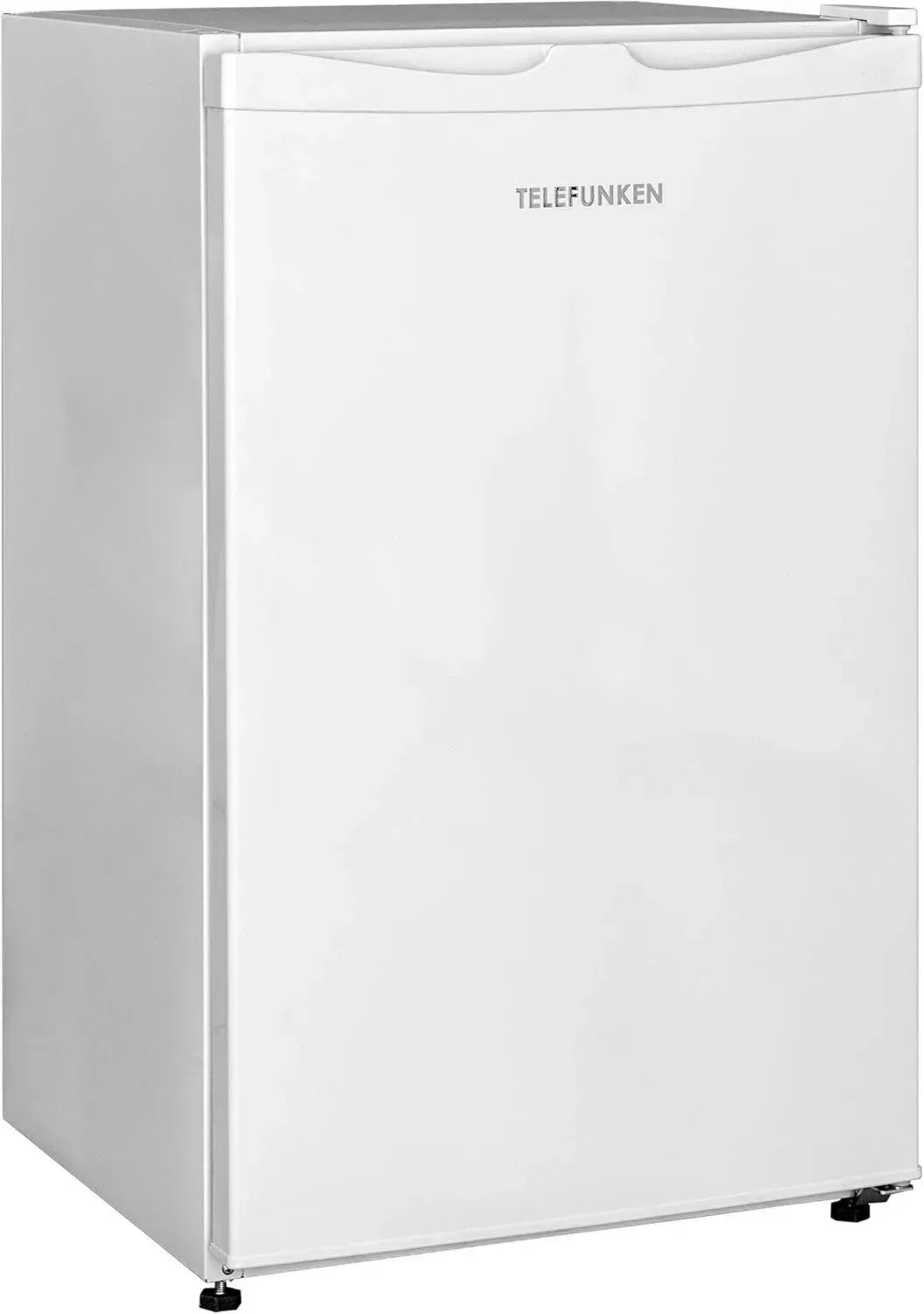 TELEFUNKEN Kühlgerät 90L, Freistehend, Gemüsefach, 3 Ablagen, LED Beleuchtung, Temperaturkontrolle, Weiß