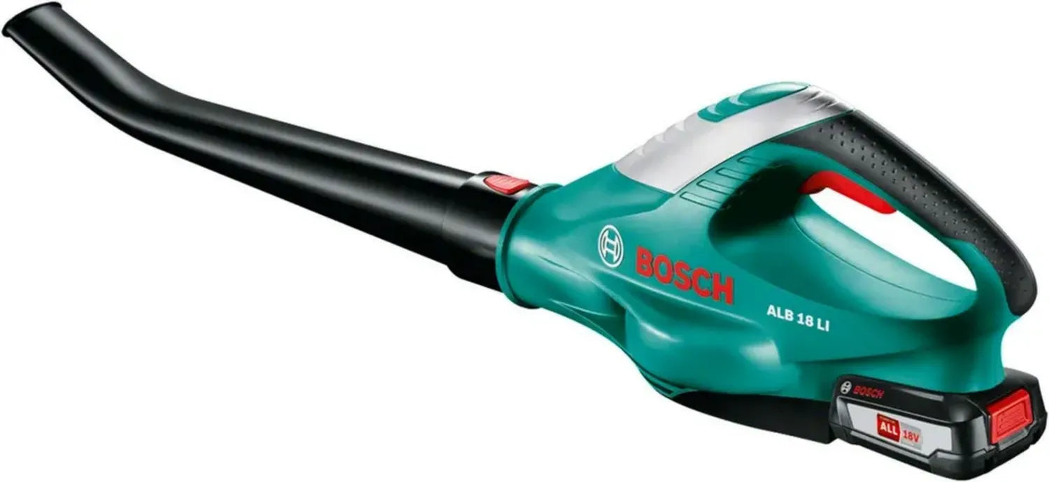 Bosch Akku-Laubbläser ALB 18 LI, 210 km/h Gebläseleistung, inkl. Akku, in Grün/Schwarz
