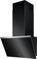 AEG 60 cm Wand-Dunstabzugshaube Serie 7000, Kopffrei, Hob2Hood-Funktion, Abluft/Umluft, Leistungsstarker Motor, Intensivstufe, Bis 500 m³/h, Geräuscharm, Touch-Steuerung, Schwarz