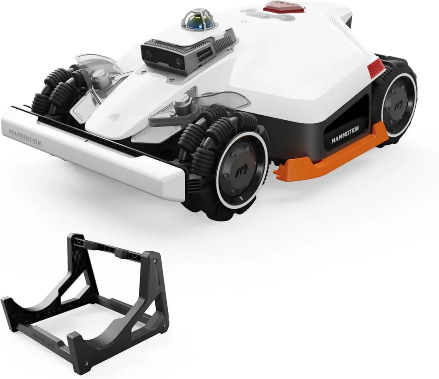 Mammotion LUBA 3 AWD Rasenroboter mit 360° LiDAR und KI-Kamera, ideal für steile Gärten