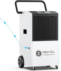 Industrieller 80L Luftentfeuchter mit Pumpe für Bau & Keller – Robustes Profi-Gerät bis 350m³