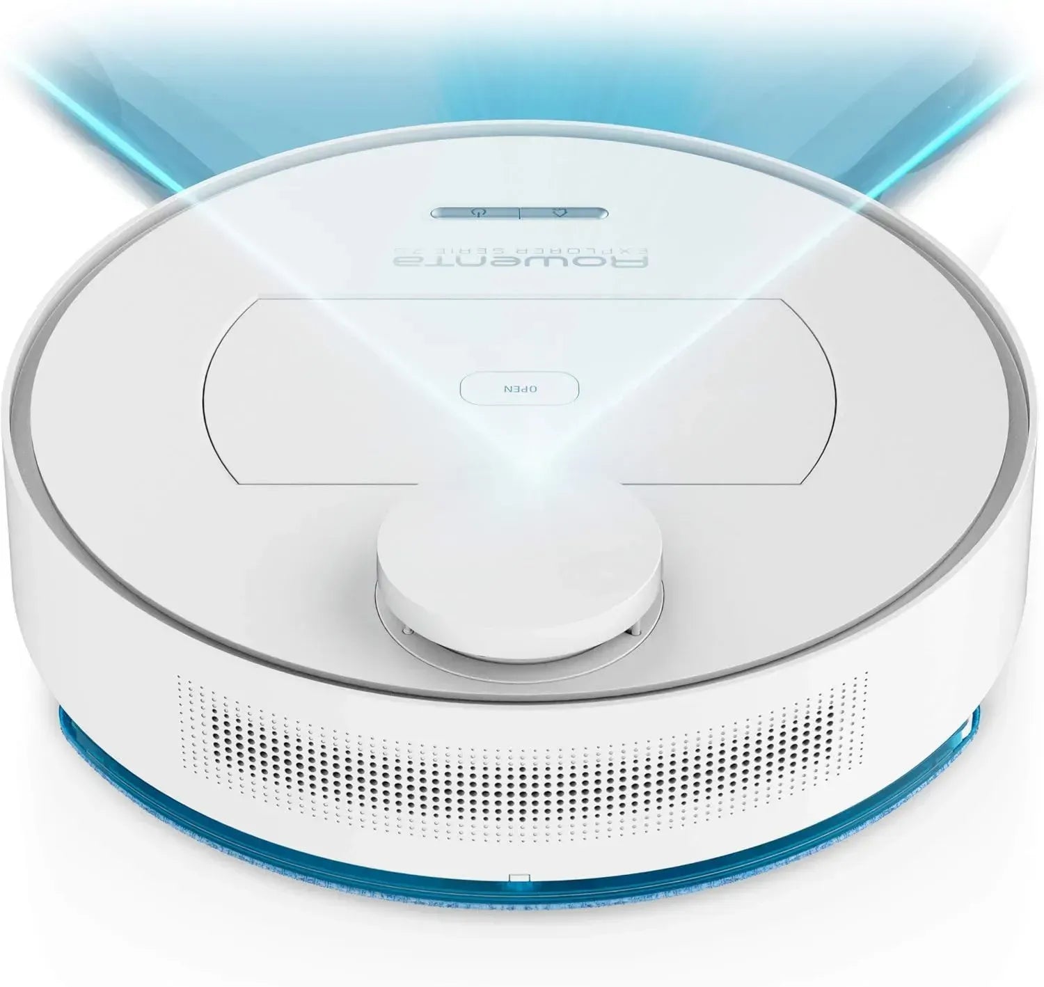 Rowenta X-Plorer Serie 75 Staubsaugerroboter mit Allergiker- und Tierpflegeset, Präzisionsnavigation, 4-in-1 Reinigung, App- und Sprachsteuerung, 65 dB, 150 Min Laufzeit
