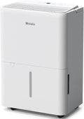 Elektrischer Luftentfeuchter 20L, für Kellerräume bis 150m³, leiser Betrieb 39dB, mit Ablaufschlauch, Timer und Filter, 10 Jahre Garantie