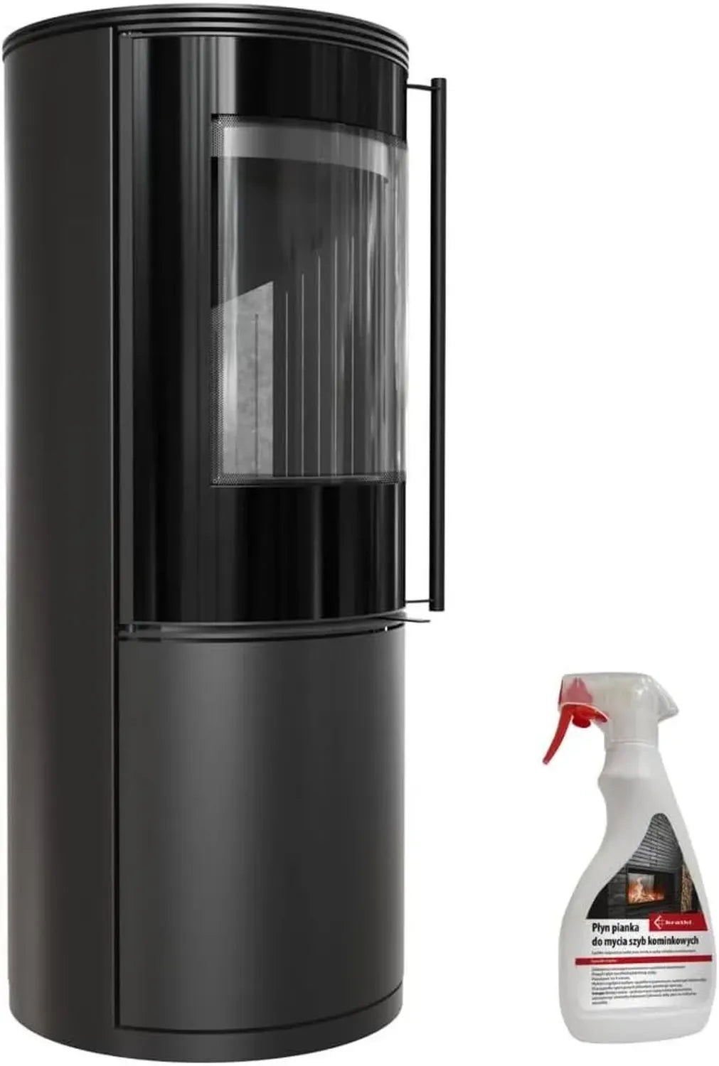 Moderner Stahl-Kaminofen KRATKI Sven, 7 kW, Eko-Projekt & BImSchV 2 konform