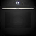 Bosch iQ700 Einbaubackofen mit Dampf, 60x60cm, Pyrolyse, Schwarz, Made in Germany