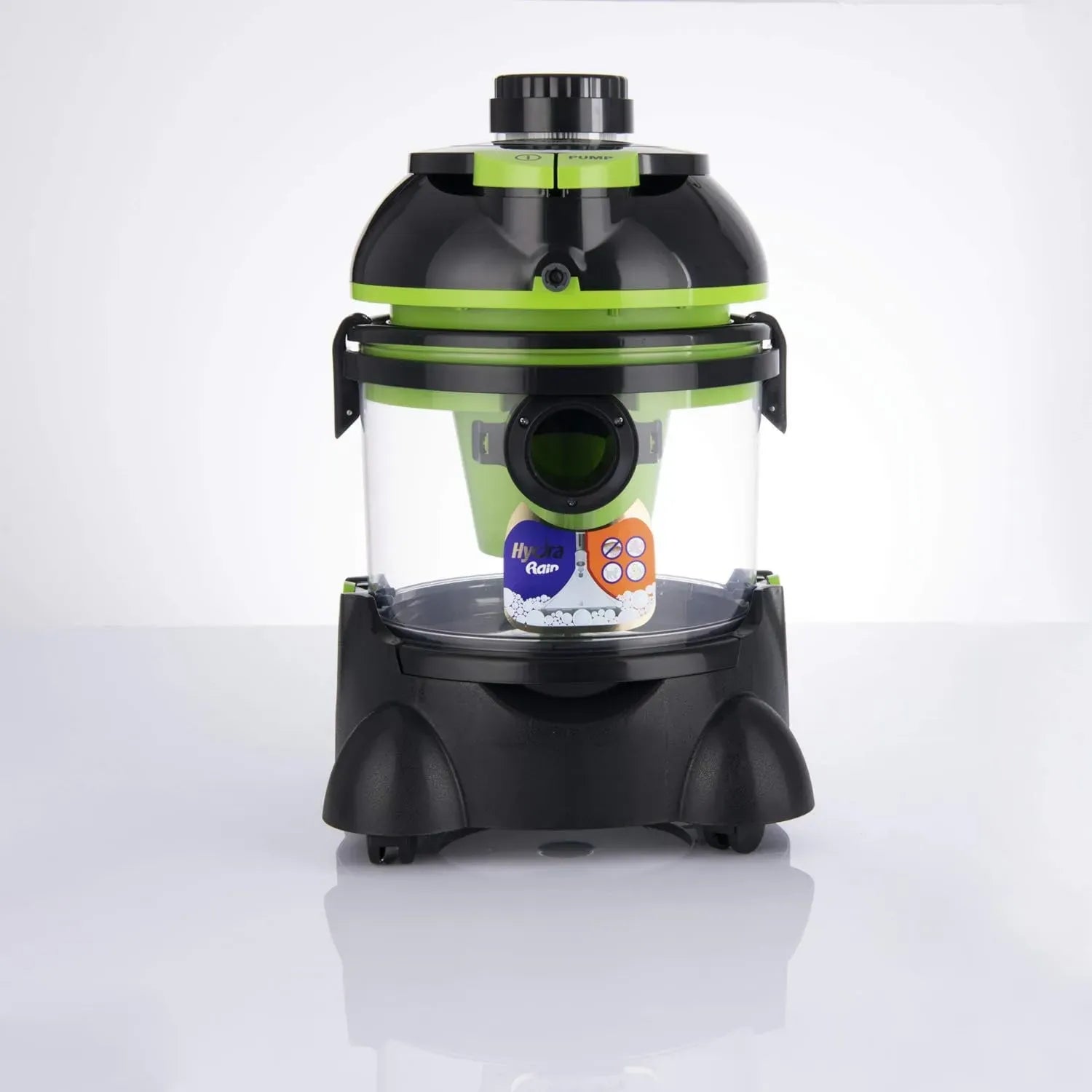 Arnica Hydra Rain Pro Waschsauger 2400W - HEPA13 Wasserfilter - Nass- und Trockenreinigung für Teppich, Polster und Hartböden - 10L Frischwassertank, 8.5L Schmutzwassertank - 8m Kabel