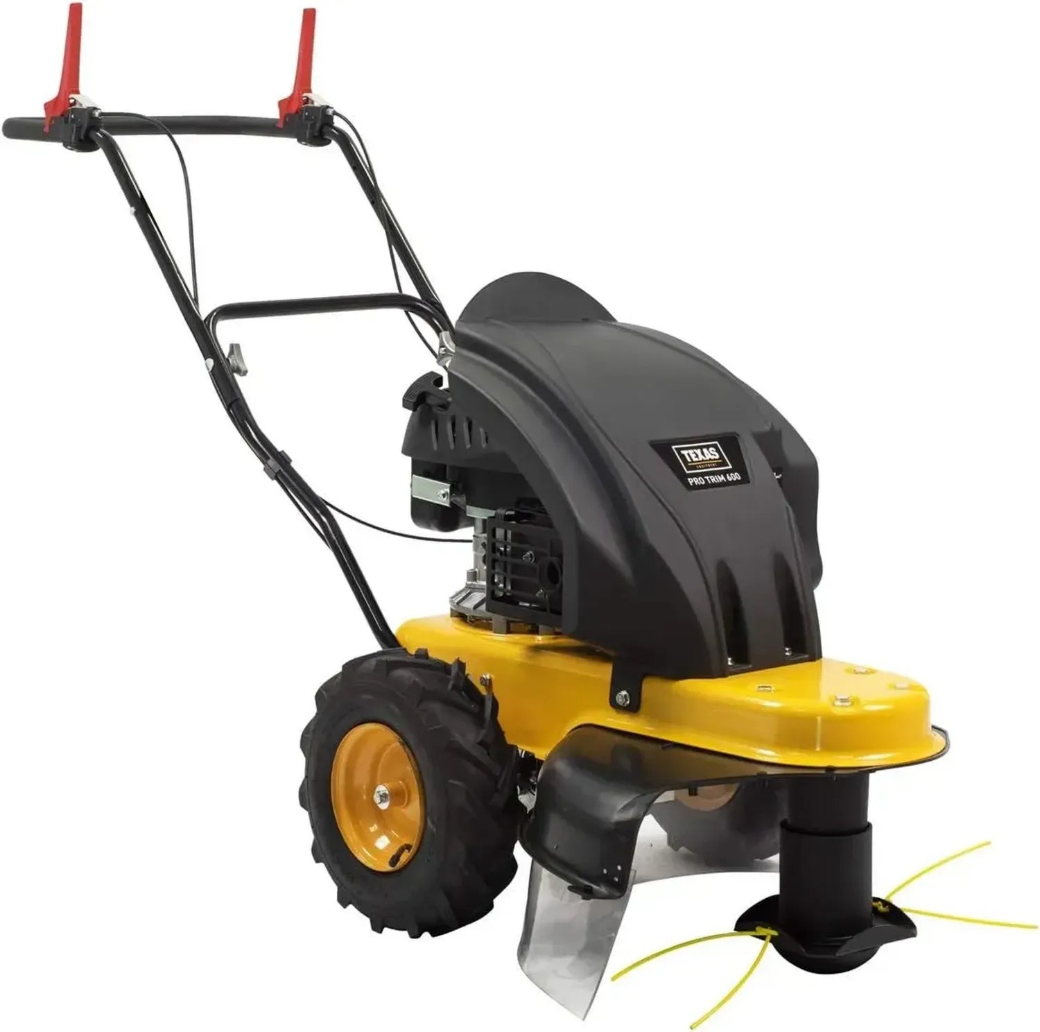 Benzin-Wiesenmäher Texas Pro Trim 600TR mit 4-Takt Motor, 173cc, 4 PS, Radantrieb, 60cm Schnittbreite