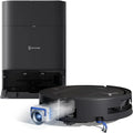 ECOVACS DEEBOT T80 Omni Staubsaugroboter mit fortschrittlicher Wischtechnologie, 18.000 Pa Saugkraft, Selbstreinigende OZMO Rollwalze, ZeroTangle 3.0, Moppwäscherei mit Heißwasser