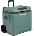 Igloo 42L Elektrische Kühlbox mit Rollen und Griff – 12V/230V, Ideal für Camping und Reisen