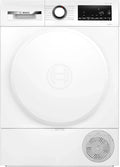 Bosch Serie 6 Wärmepumpentrockner 9 kg, Schnellmodus, Teilbeladung, Feuchtesensor, EasyClean Filter, Schonendes Trocknen, Reversierautomatik, Weiß