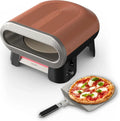 Tefal Elektrischer Pizzaofen für außen, Hochwertige Pizzazubereitung, 4 Heizstufen bis 400°C, Doppelte Heizzone, Rotierender Backstein, Zusammenklappbarer Pizzaschieber