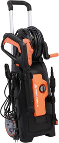 Yard Force 2000W Hochdruckreiniger, 150 bar, 440 l/h, Vario-Twist & Turbo-Düse, 6,5 m Schlauch, Schlauchtrommel