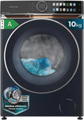 Cecotec 10 kg Frontlader Waschmaschine, Direct-Drive-Motor, 1400 U/min, Energieeffizienzklasse A, UV-Licht, XXL-Tür, FullColor-Display