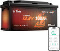 LiFePO4 12V 100Ah Batterie mit Bluetooth und intelligenter Heizung, 200A BMS, 1280Wh, 2C Entladung, bis zu 15000 Zyklen, ideal für Wohnmobile und Camping
