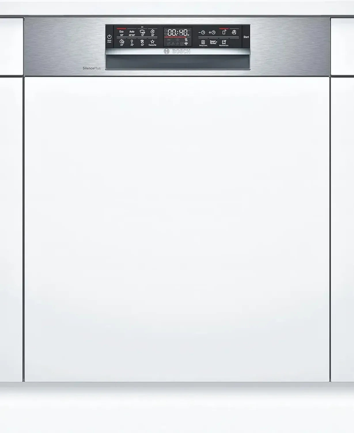 Bosch Serie 6 Einbau-Geschirrspüler mit Home Connect und Silence Plus, 13 Maßgedecke, Metallic