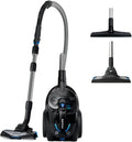 Philips PowerPro Expert Beutelloser Staubsauger 900W, TriActive Düse, 2L Volumen, Integriertes Zubehör, Schwarz