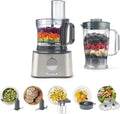 Kenwood Multipro Compact Küchenmaschine, 2,1L, Edelstahlzubehör, 800W, Silber