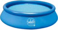 Selbstaufstellender Pool 457 x 122 cm Blau, 14.100 L Kapazität, ohne Filterpumpe
