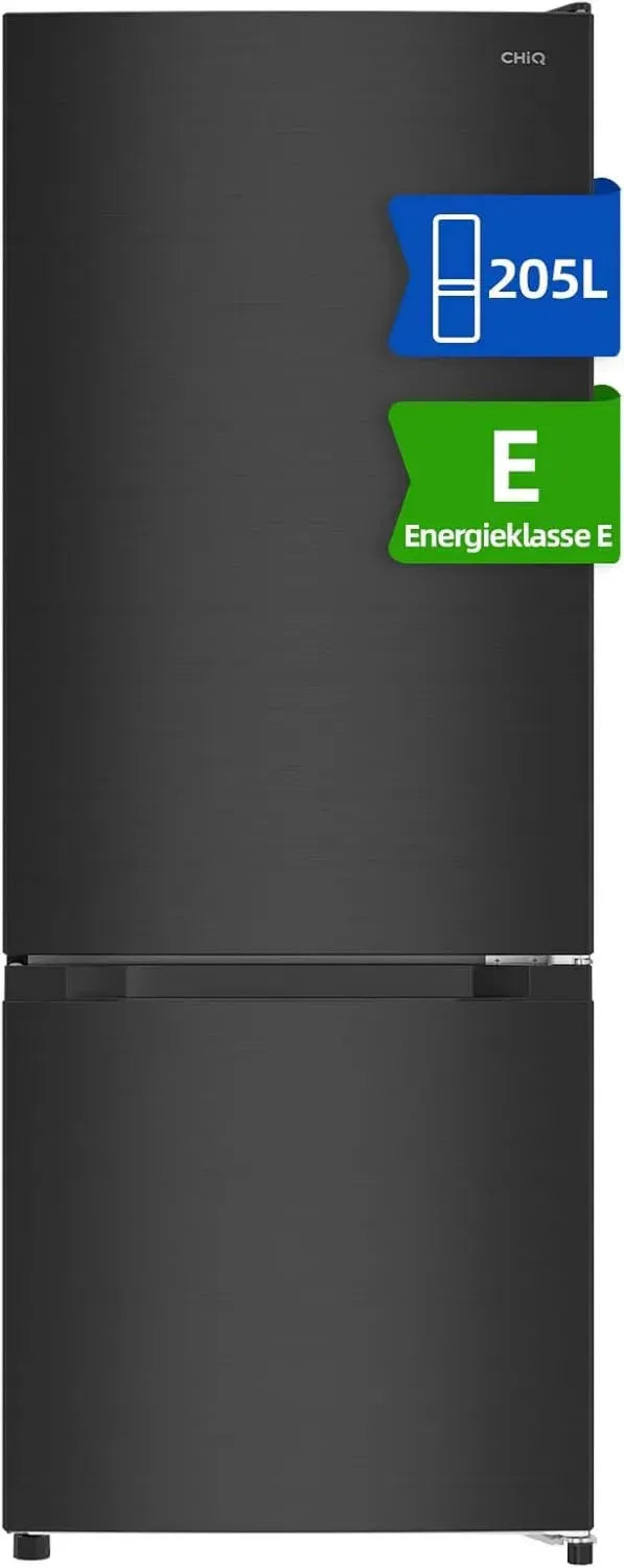CHIQ 205L Kühlschrank mit Low Frost, leise 39 dB, wechselbare Türen, Energieklasse E
