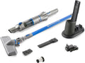 Kabelloser Hand- und Bodenstaubsauger Genius Invictus One 2.0, 12-teilig, Blau, mit 13000PA Saugkraft