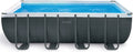 Robuster rechteckiger Ultra-Frame-Pool, 549 x 274 x 132 cm