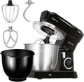 MPM Küchenmaschine MRK-25, 4,5L Planetarischer Mixer, 1400W mit 2 Schüsseln und 3 Rührbesen