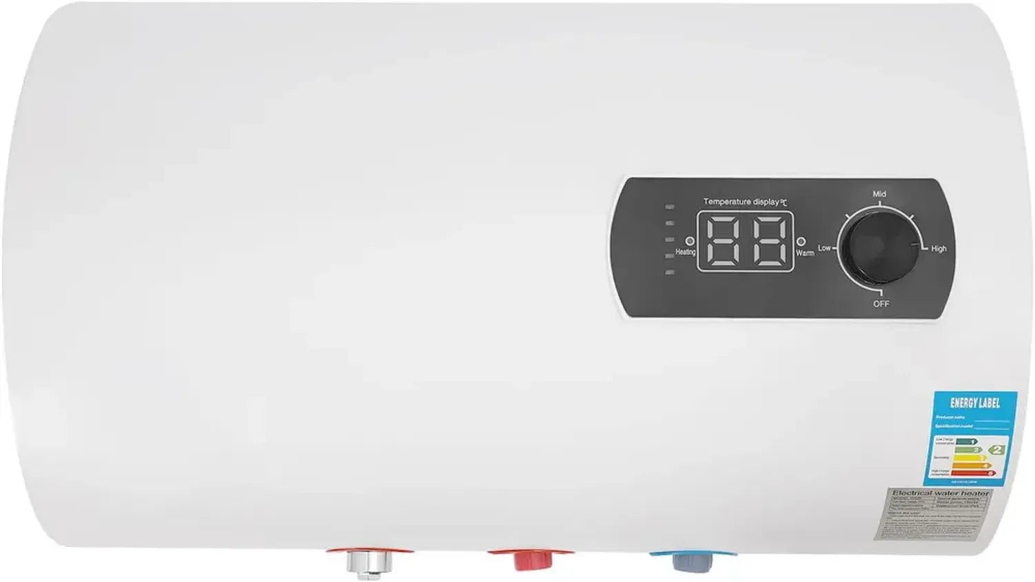 Elektrischer 2000W Wandspeicher 40L für Warmwasser in Küche und Bad