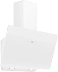 SNDOAS 60cm Wandhaube, Kopffrei, 700 m³/h Saugleistung, 3 Stufen, Touch-LED, Ausschaltverzögerung, Abluft/Umluft, Weiß