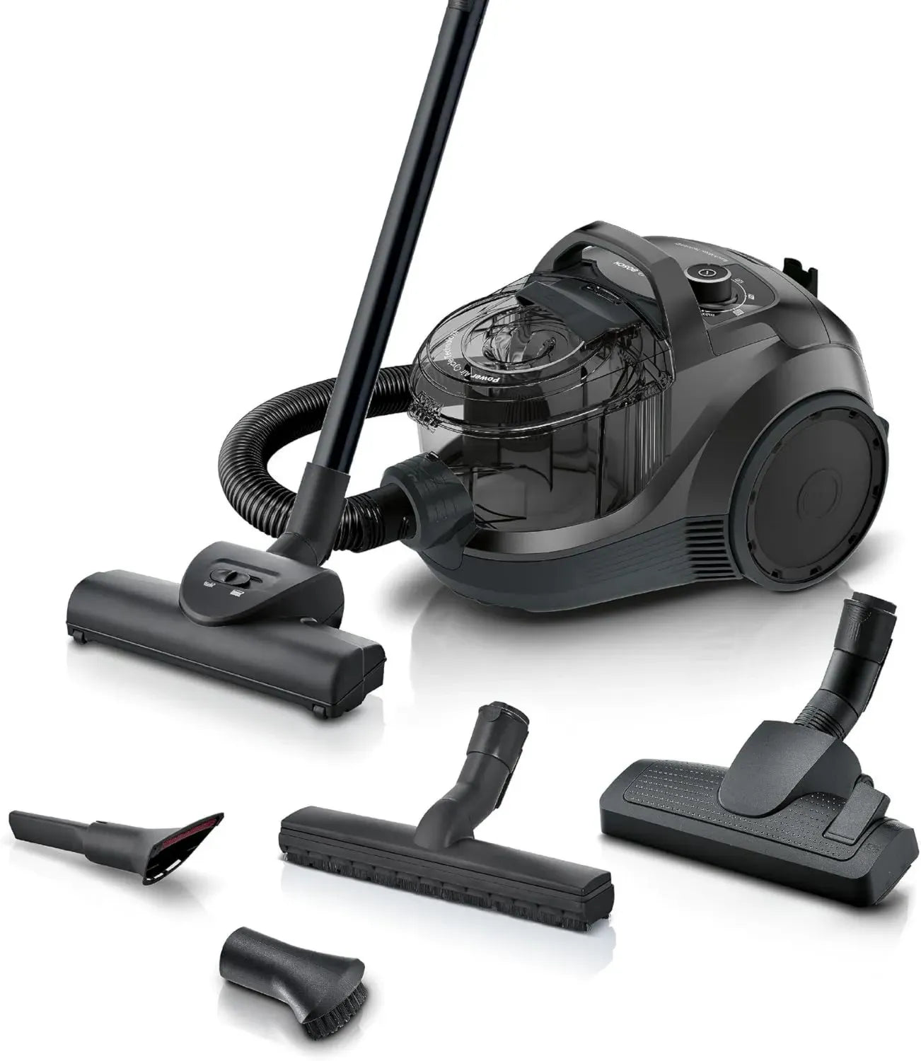 Bosch beutelloser Staubsauger Serie 4, 750 W, leistungsstark, mit Hygiene-Filter, 10 Jahre Motorgarantie, für alle Böden