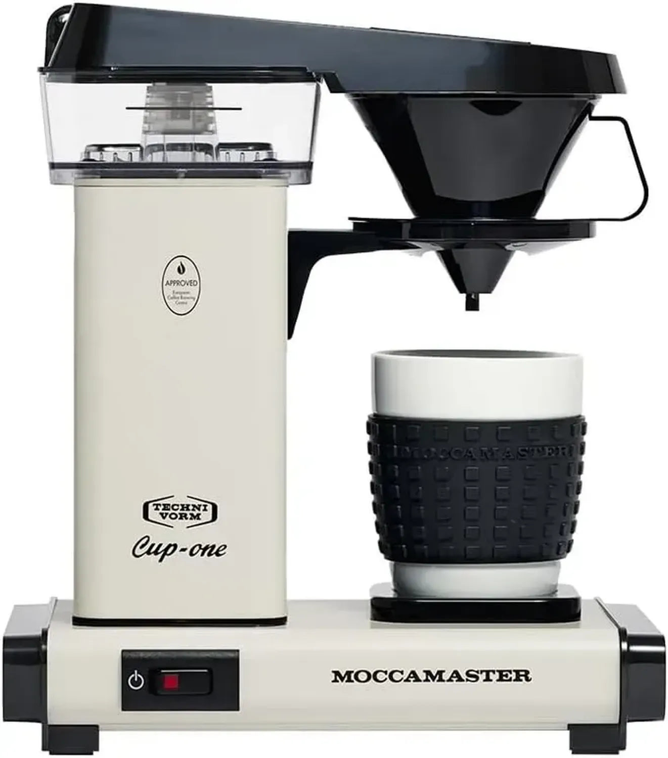 Moccamaster Einzeltassen Kaffeemaschine, 300ml, Cremefarben