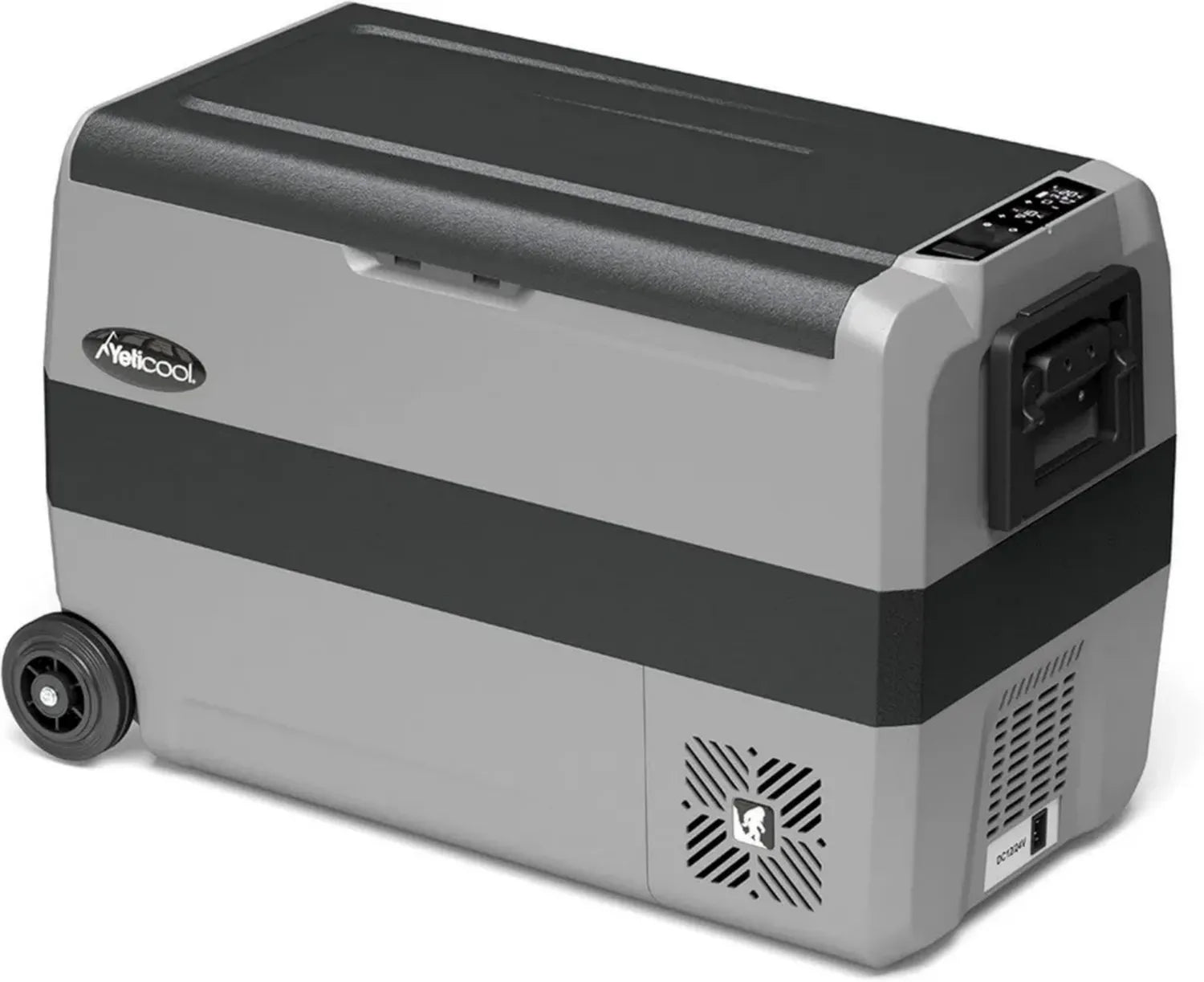 Yeticool TX50 Dual-Zone Kompressor-Kühlbox mit Bluetooth-App-Steuerung, 12/24V und 230V, ideal für Auto, LKW und Boot