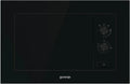 Gorenje Einbau-Mikrowelle mit Grillfunktion, 17L, Schwarz