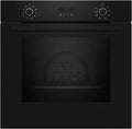 NEFF N30 Einbaubackofen 60cm, CircoTherm, Pyrolyse, EasyClean, LED-Anzeige, Schwarz