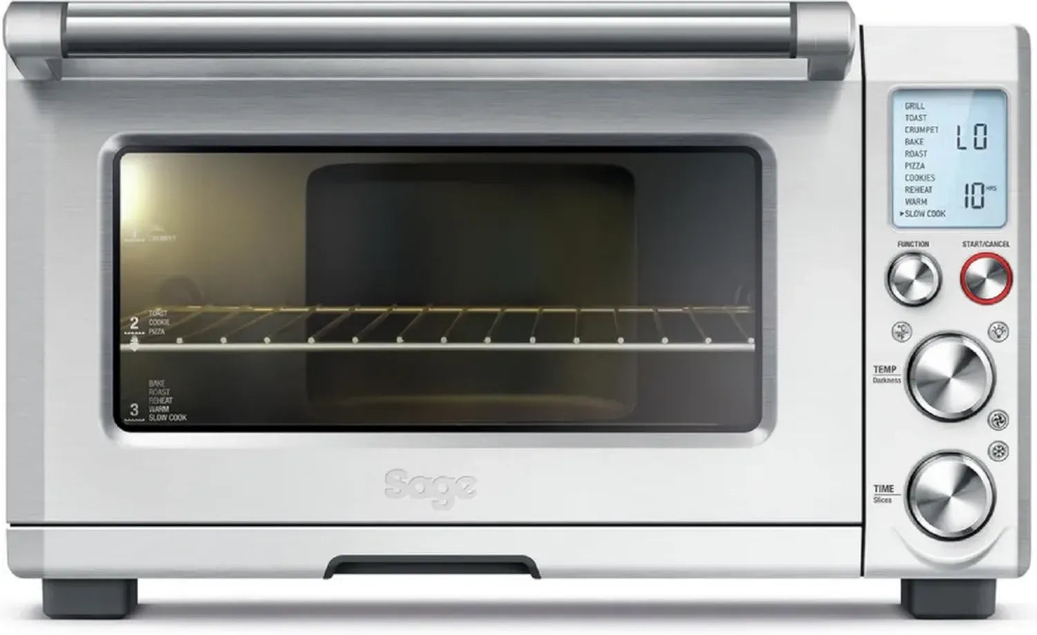 Sage Intelligenter Miniofen Pro - 10 Funktionen, 2400 Watt, Edelstahl