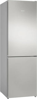 Siemens iQ300 Kühl-Gefrierkombination, 186x60 cm, noFrost, hyperFresh, antiFingerprint, Edelstahl