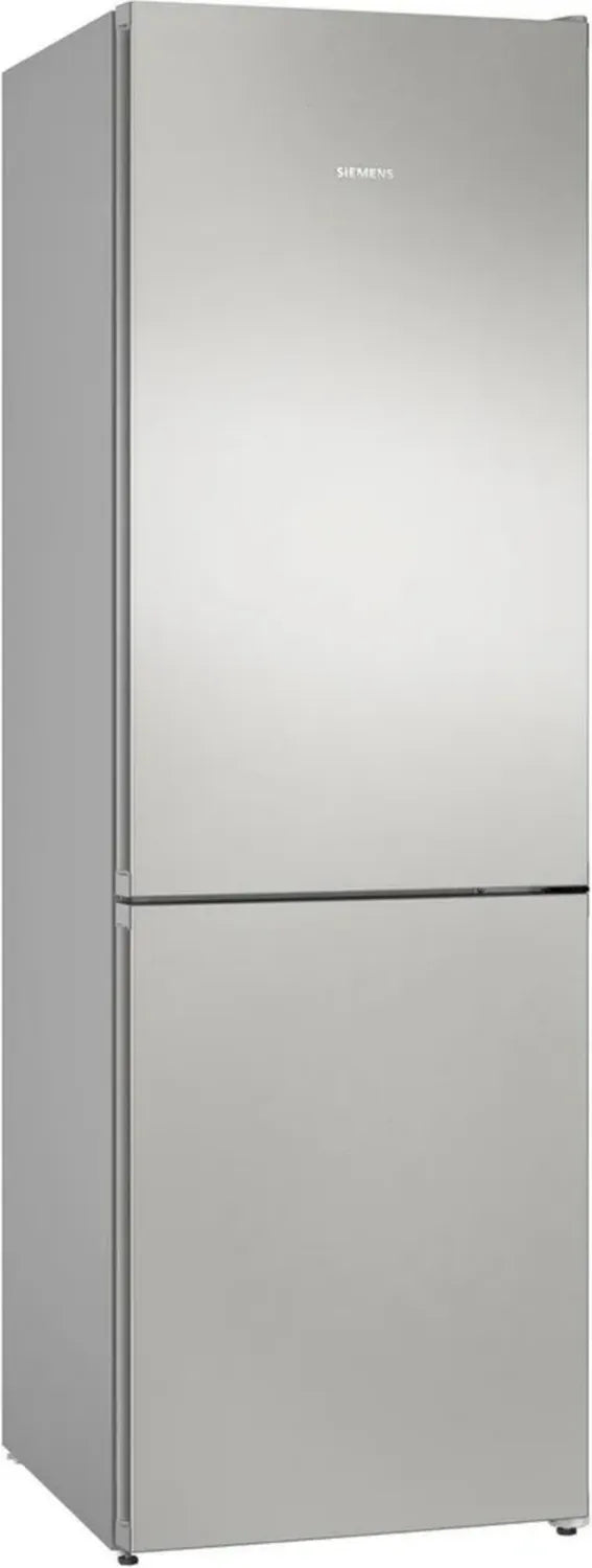 Siemens iQ300 Kühl-Gefrierkombination, 186x60 cm, noFrost, hyperFresh, antiFingerprint, Edelstahl