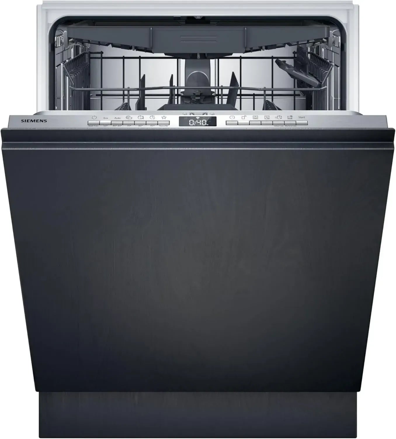 Siemens iQ500 Vollintegrierter Geschirrspüler 60 cm, Besteckschublade, varioSpeed Plus, Flexkörbe, Effiziente Trocknung, Made in Germany