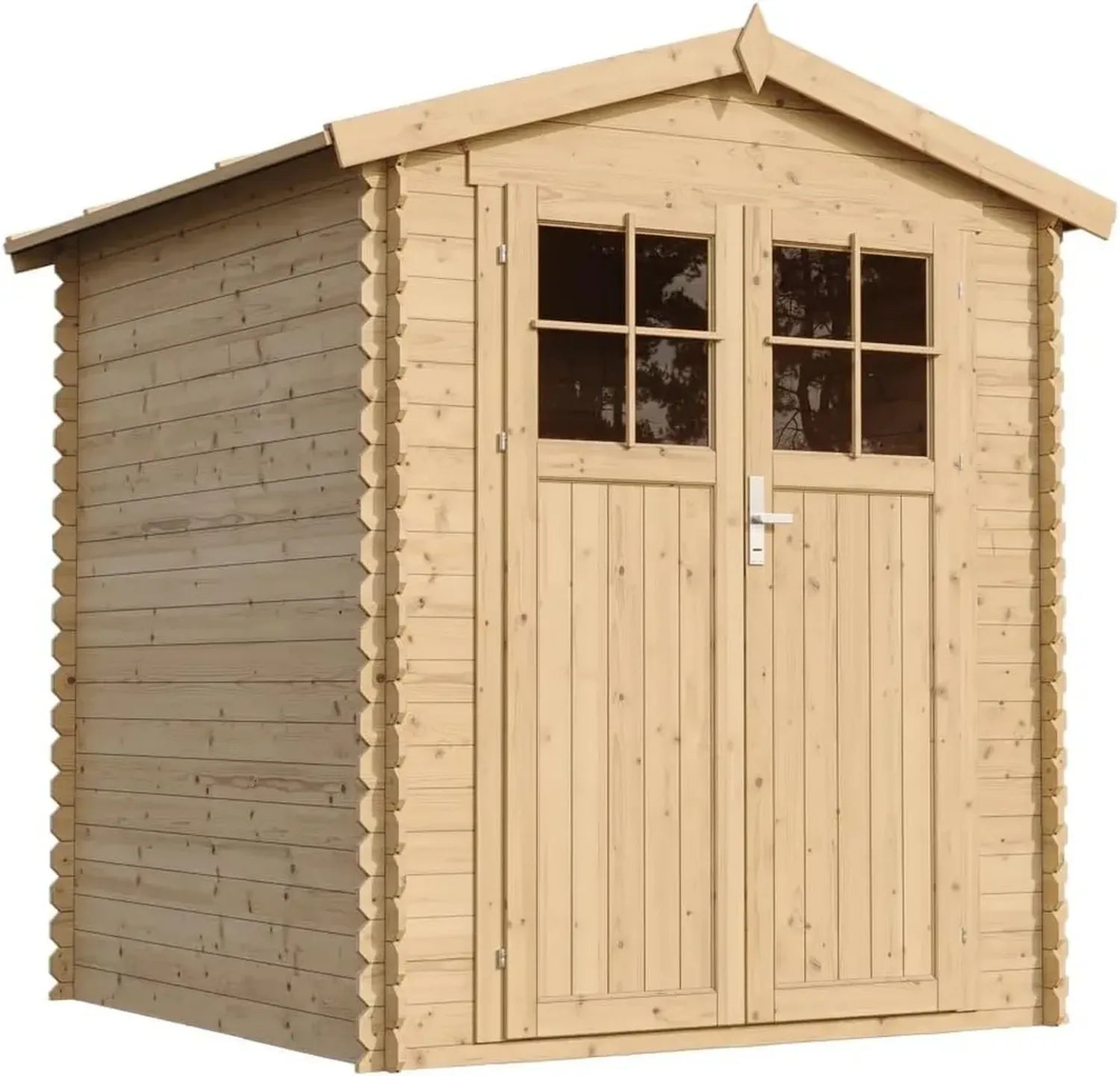 Gartenhaus aus Holz 2,82 m² – Geräteschuppen für Fahrrad und Garten – TIMBELA M320F