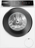 Bosch Serie 8 Waschmaschine 9 kg, 1400 U/Min, Iron Assist Dampf, Mini Load, Easy Start, Fernüberwachung, Hergestellt in Deutschland