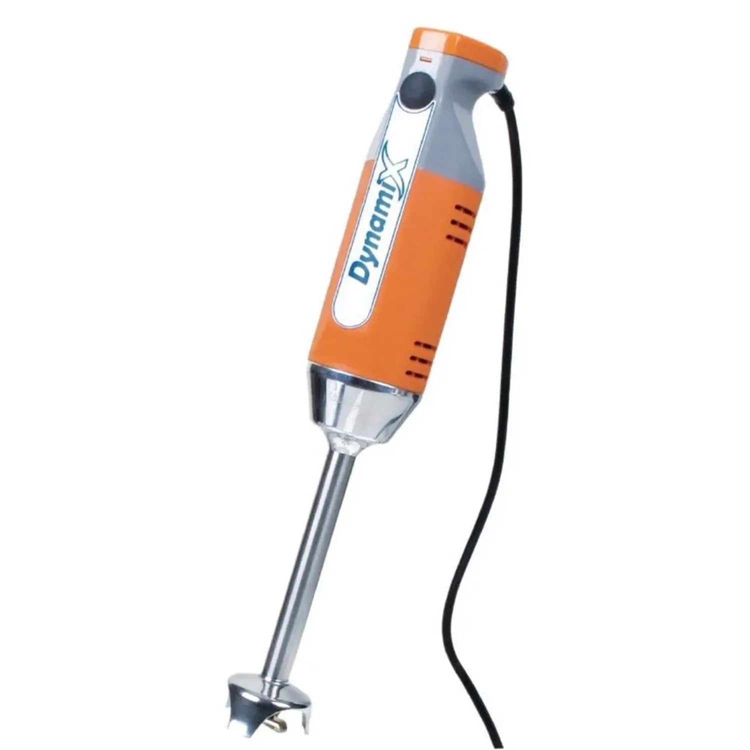 Dynamischer 220 W Stabmixer, Abnehmbarer 160 mm Schaft, Titanbeschichtete Klinge, Variable Geschwindigkeit bis 13.000 U/min, Orange